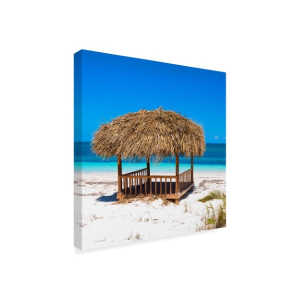 Philippe Hugonnard 'Paradise Beach 3' Canvas Art,24x24